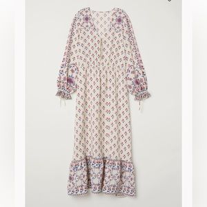 NWOT H&M Boho Floral Maxi Dress
